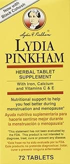 Lydia Pinkham Herbal Supplement, Tablets, 72 Count