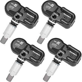 TPMS Tire Pressure Monitor Sensor, 4-Pack fit Toyota Lexus Camry Scion-Avalon, Camry, Corolla, Highlander, Prius, Rav4,Yaris, ES LS GS Series Replace#4260733011 PMV-107J-315MHZ