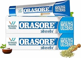 Orasore Mouth Ulcer Gel Treatment (Pack Of 2)