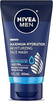 For Men Double Action Moisture Rich Face Wash, Vitamin Enriched,147.9 Ml (Pack Of 1)