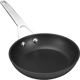 MSMK Small Frying Pan, Burnt also Non stick, Induction, Scratch-resistant, 7 inch nonstick pan