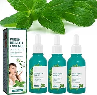 Fresh Breath Essence,Blueasnow Fresh Breath Oral Care Essence,Fresh Breath Oral Care Essence. (3* Fresh Breath Essence)