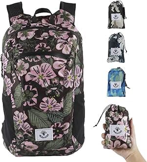 - Hiking Daypack,Water Resistant Lightweight Packable Backpack for Travel Camping Outdoor