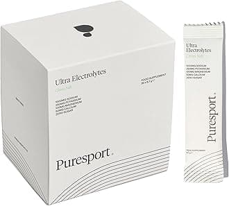 PuresportUltra Electrolytes (Citrus Salt/30 Sachets) | Science-Backed Electrolytes Powder Designed to Support Optimal Hydration | Zero Sugar or Artificial Sweeteners | Informed Sport Certified