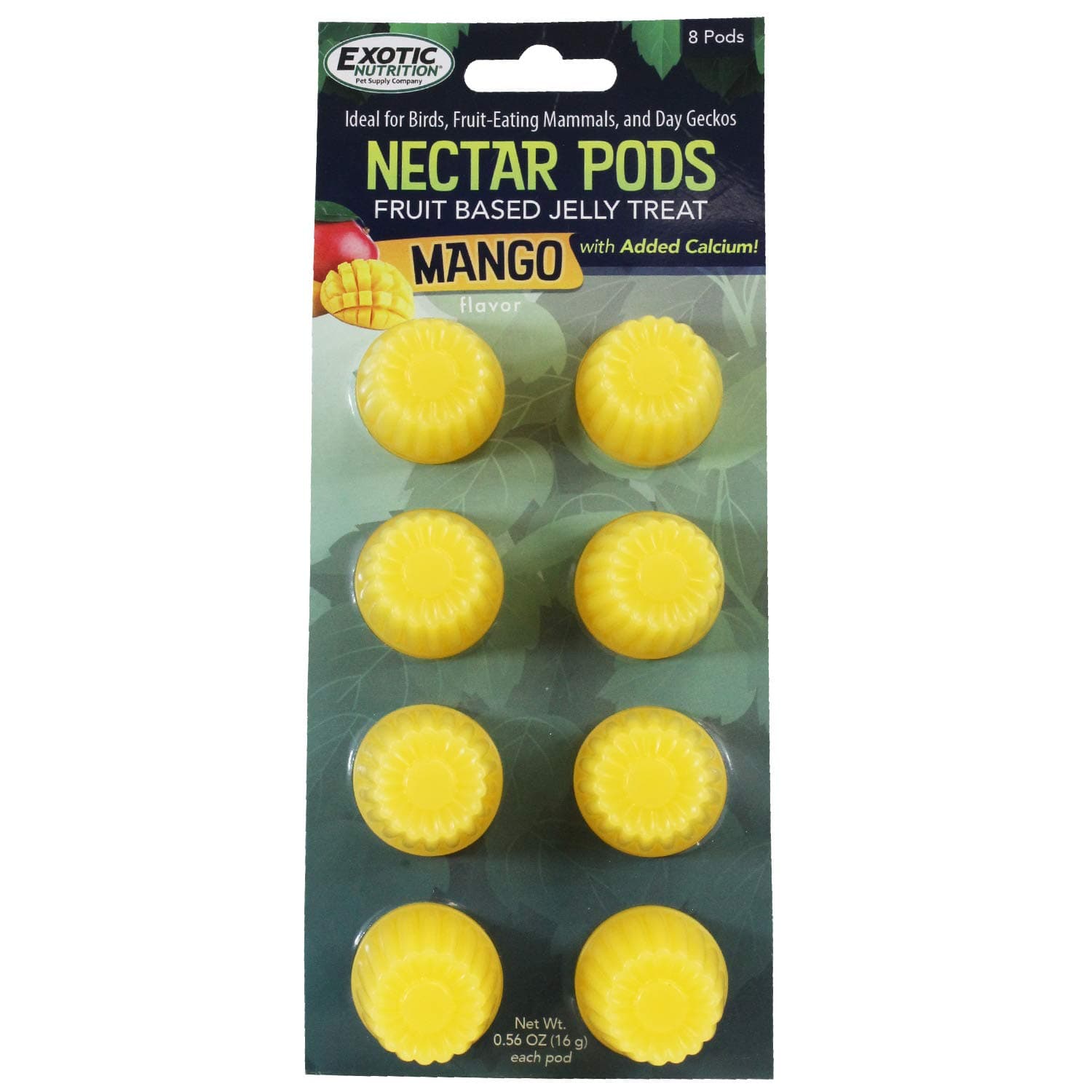 EXOTIC NUTRITION Nectar Pods Mango / 8 Pack