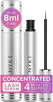 AMAZING LashForce Eyelash Growth Serum (8ml) NYK1 Eye Lash Serum For Eyelash Growth And Eyebrow Growth Serum - Eyelash Serum To Grow Lashes Thicker Natural Longer Eyelashes Lash Growth Serum