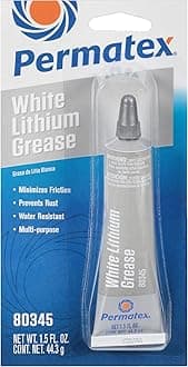 80345 White Lithium Grease, 1.5 oz.
