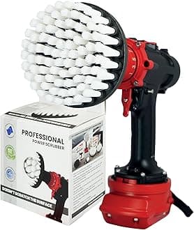 Kornely Premium Drill Brush Professional – Extra-Soft 13 cm White | Scratch-F...