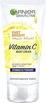SkinActive Fast Bright Night Cream with Vitamin C, Lemon and Yoghurt 50ml
