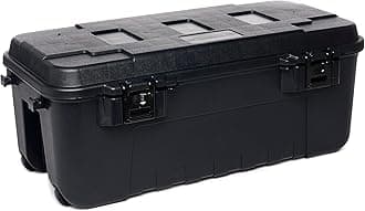 Sportsman's Trunk - Extra Large, Storage Box, Storage Trunks, Camping & Army Storage Trunks, Home Safe, Unisex, Black