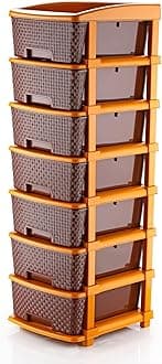 7 Xl Multipurpose Drawer Plastic Modular Chest Storage Organizer Home, Office, Parlor, School, Doctors, Home And Kids (7Xl)