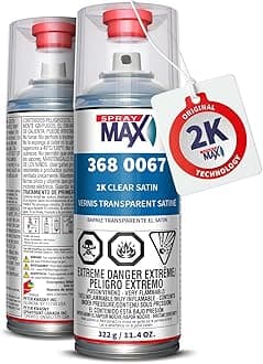 Spray Max 2K Clear Coat Semi Matte