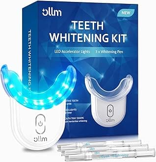 Teeth Whitening Gel Pen Strips - Ollm Specially Formulated for Sensitive Teeth, Gum