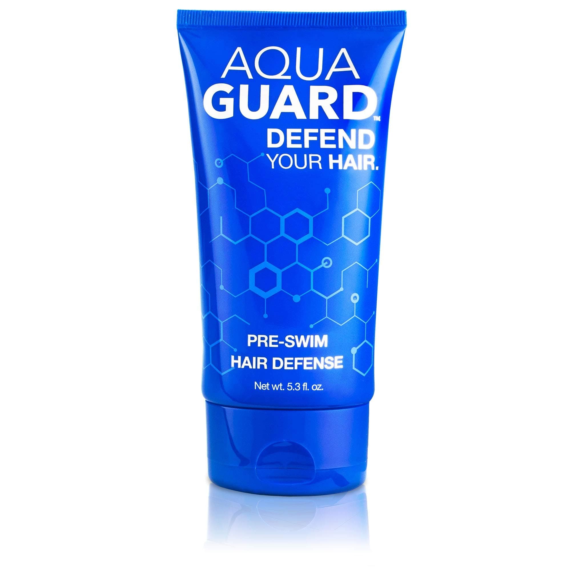 AQUA GUARD Pre-Swim Hair Defense | No More Swim Hair | Prevents Chlorine Damage + Softens Hair While Swimming | Made in California | Color Safe, Leaves Hair Smelling Great | 5.3 oz