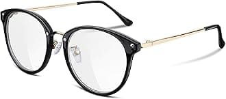 FEISEDY Women Vintage Glasses Frames Round Eyewear Clear Lens B2260