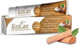 - Kozicare Kojic Acid Cream | Real Sandalwood | Moisturizer For Dry Skin | Detan | Tan Removal | Face For Summer Daily Use| Face For Women & Men - 15gm