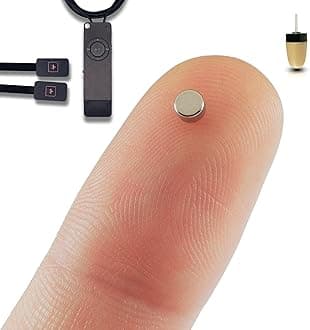 PingaOculto Spy Earpiece Wireless Earphones Invisible Hidden Mini Headset Exam MP3 for Recordings with Footswitches - Secret Earphone Micro Ear Cheating (Spy Earpiece Nano V2 + Vip Pro SuperMini)