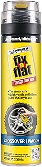 Fix-A-Flat S60430 Aerosol Emergency Flat Tire Repair and Inflator, for Large Tires, Eco-Friendly Formula, Universal Fit for All Cars and Small Trucks/SUVs, 20 oz. (Pack of 1)