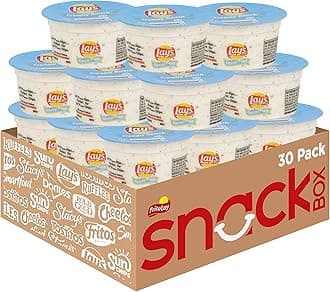 Lay's Dip Cups 3.7 Oz, Creamy Ranch, 30 Count