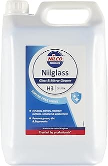 Nilglass Professional, H3 Glass & Mirror Cleaner, 5 L