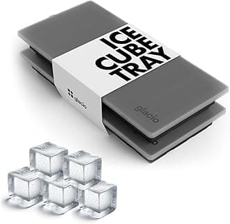 - Ice Cube Tray – Small Silicone Molds with Lids, BPA-Free and Flexible for Cocktails and Beverages – Set of 2