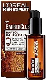 L’Oréal Paris men expert Barber Club Beard Oil Skin and Beard, 1er Pack (1 x 30 ml)