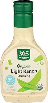 365 by Whole Foods Market, Organic Light Ranch Dressing, 16 Fl Oz