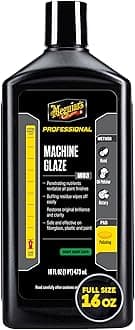 Professional Machine Glaze M0316 - Premium High Gloss Polish to Remove Light Swirls and Add Gloss and Shine - Machine Polish That Enhances and Restores Shine and Clarity, 6 Pack