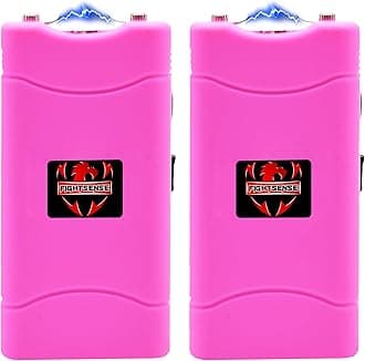 Super Heavy Duty 35 Billion Mini Stun Gun for Self Defense with Bright Led Flashlight, Rechargeable Battery, Nylon Holsters with Belt Loop for Easy Carrying