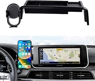 Autorder Car Phone Holder for 2020-2022 KIA Telluride Accessories 10.25-Inch Cell Phone Mount with Dash Organizer Hands-Free 360 Degree Rotation