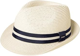 Oversize XL XXL Mens Summer Straw Fedoras Sun Hats Panama Derby Packable 57-64cm 22.4"-25.2" 7 1/8-8