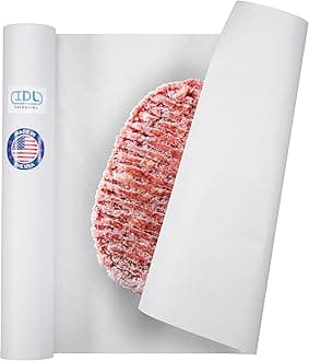Freezer Paper Roll 18" x 1800" (150 feet) - USA-made White Paper for Freezing Food - Freezer Material with Special Coating for Meat & Fish - Strong Barrier Against Air and Moisture by IDL Packaging