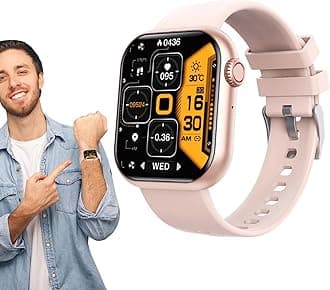 Blood Glucose Monitor Watch,IP67 Waterproof Blood Sugar Test Smart Watch - Muti Sports Modes, 1.91-Inch Screen, for Blood Oxygen Sleep Monitoring Tracking