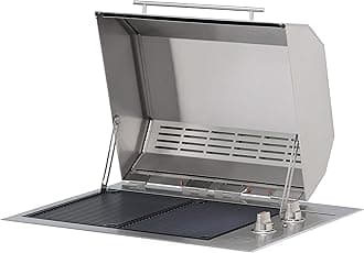 Kenyon Texan Electric Grill With Dual Knob Control, Two 1500W Burners,