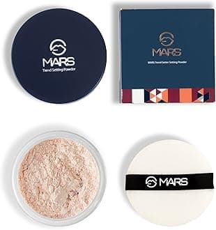 MARS Trend Setting Loose Powder | Lightweight & Long Lasting | Ultra Fine Setting Powder for Face Makeup (8.0 gm) (04-Brighening)