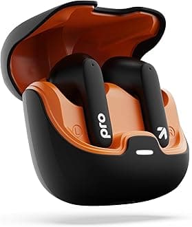 Z40 Pro with 100H Playtime, Zen Quad Mic ENC, 45ms Low Latency Gaming, Premium Rubber Grip Case, 13mm Bass Drivers, BT 5.3, TWS Truly Wireless in Ear Earbuds (Midnight)