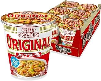 Cup Noodle Ramen Original Noodle Soup 2.4 oz (Pack of 6)