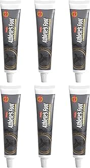 Athlete’s Foot Cream, 1% Clotrimazole 1.25 oz (6 Pack) – Antifungal Treatment for Jock Itch, Foot Fungus, Ringworm, Fungal Skin, Armpit, & Feet – Made in USA