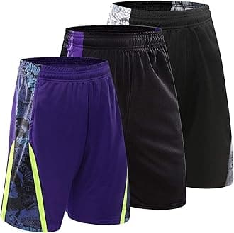 3PCS / Set Men's Running Shorts Quick Dry Running Shorts Basketball Pants Sports Pants (3pcs Short/Set15,XXL)