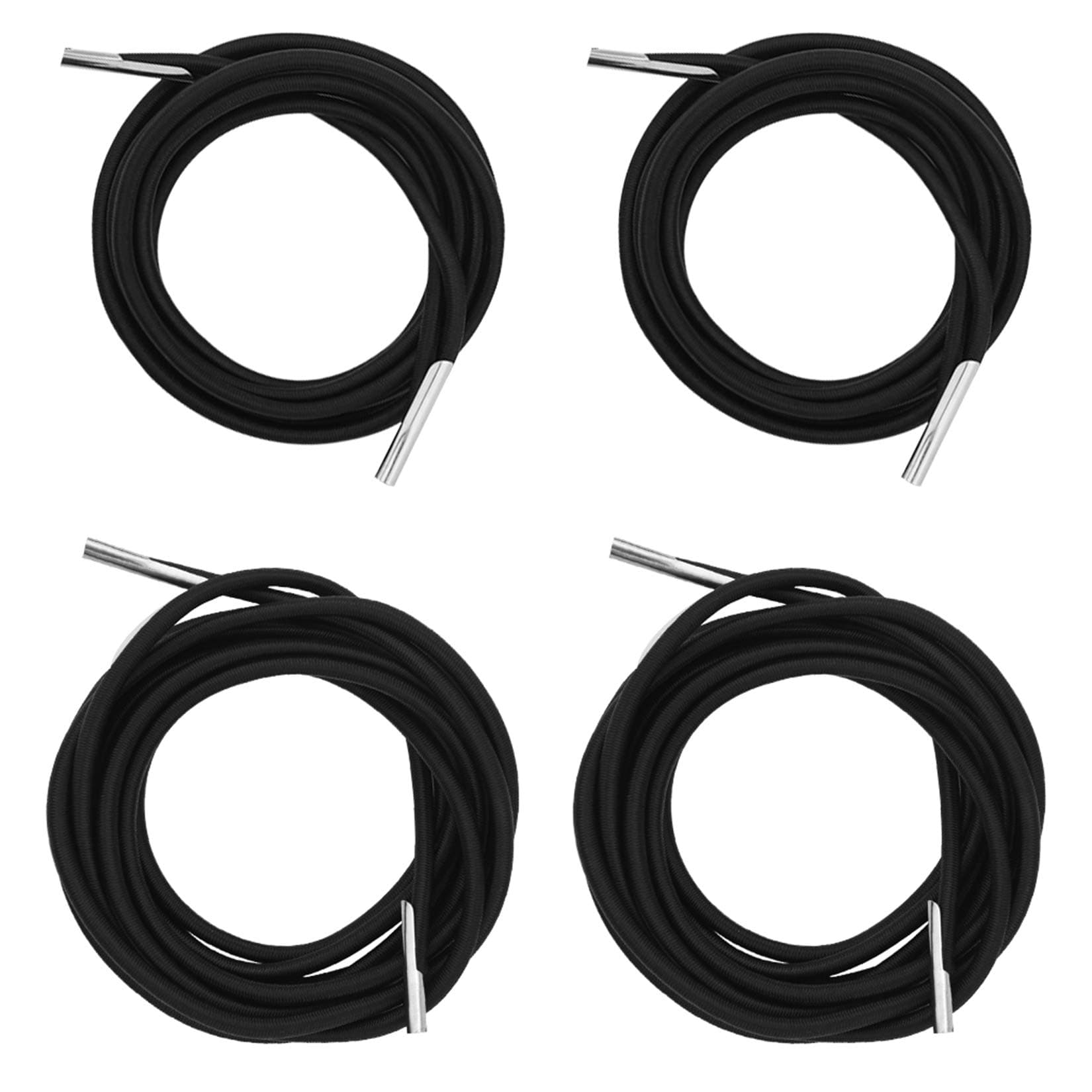 4 Pcs Universal Zero Gravity Chair Repair Cords Replacement Laces Elastic Lounge Chair Cord for Antigravity Chair, Recliners, Bungee Chair