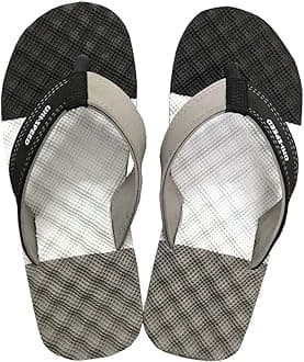 UNISPEEDMen's Foot Massage + Wave Accupressure Flip-Flops (Doctors Choice Slippers)