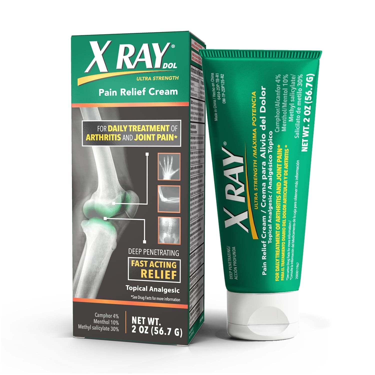 X Ray Pain Reliever Cream