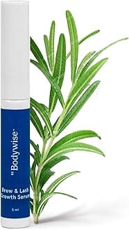 Brow & Lash Growth Serum 5ml | For Thicker & Fuller Brows & Lashes | With 4% Anagain, 3% Redensyl, 2% LashLD & 1% Rosemary | 100% Eye Safe & Fragrance Free