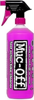Muc-Off Nano Tech Bike Cleaner - Advanced Cleaning with Nano Technology - Biodegradable and Solvent-Free - Safe on Carbon Fibre - Bike Cleaner for MTB, Road & Gravel - 1L