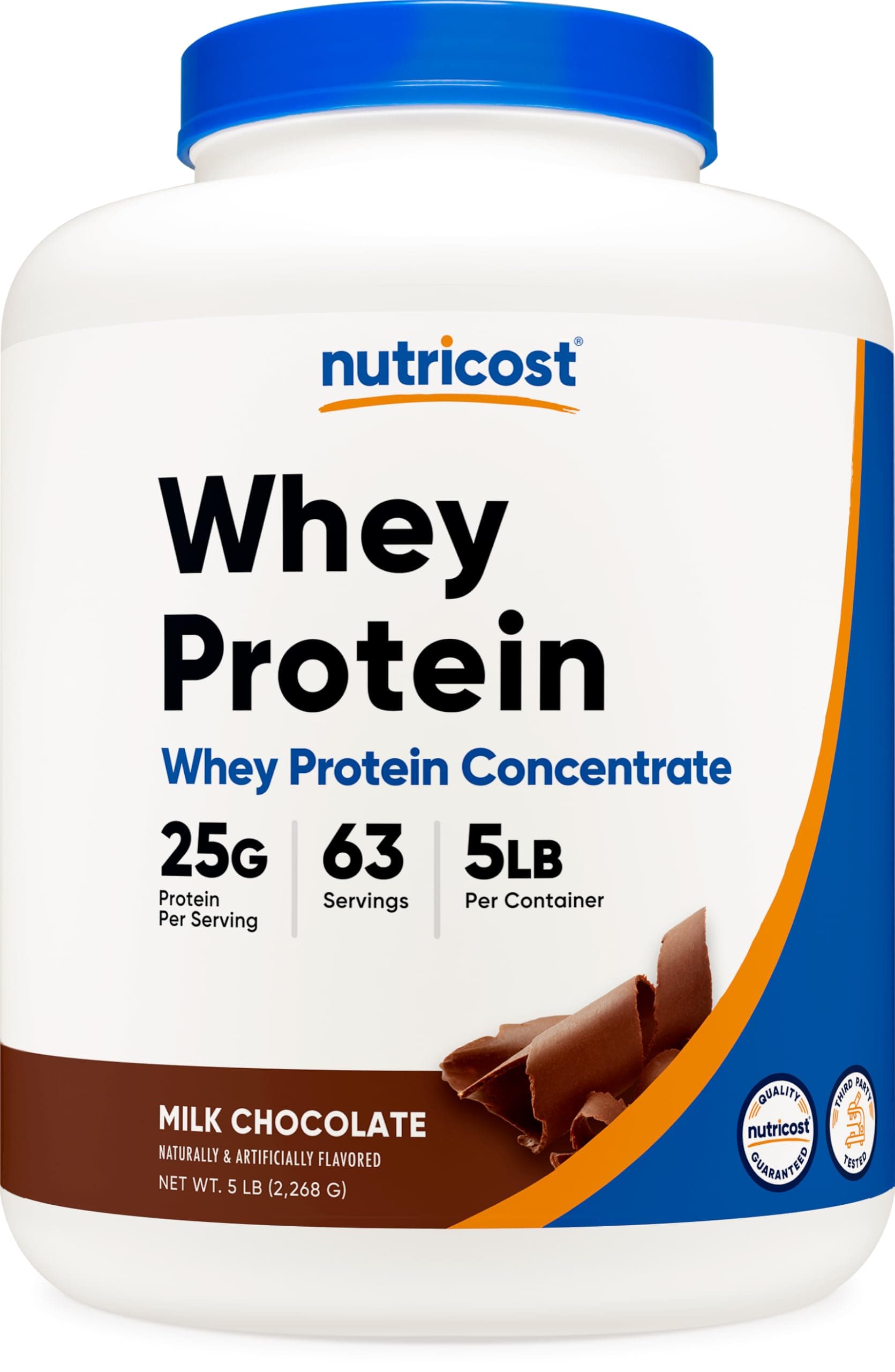 Nutricost Whey Protein Concentrate (Chocolate) 5LBS
