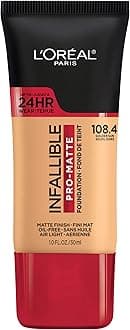 Cosmetics Makeup Infallible Pro-Matte Liquid Longwear Foundation, Golden Sun Beige, 1 fl oz