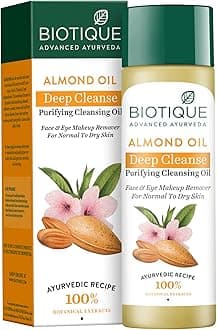 Almond Oil Soothing Face and Eye Makeup Cleanser for Normal To Dry Skin