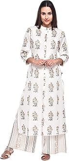 Pistaa'sWomen's Cotton Readymade Salwar Suit