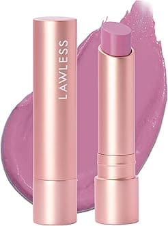 LAWLESS Women's Forget the Filler Lip Plumping Line Smoothing Tinted Balm, Cupid, 0.09 Ounce