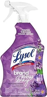 All Purpose Cleaner Spray, Multi-Purpose Disinfecting Spray, Kitchen & Bathroom Cleaner, Lavender & Cotton Blossom Scent, 32 Fl Oz